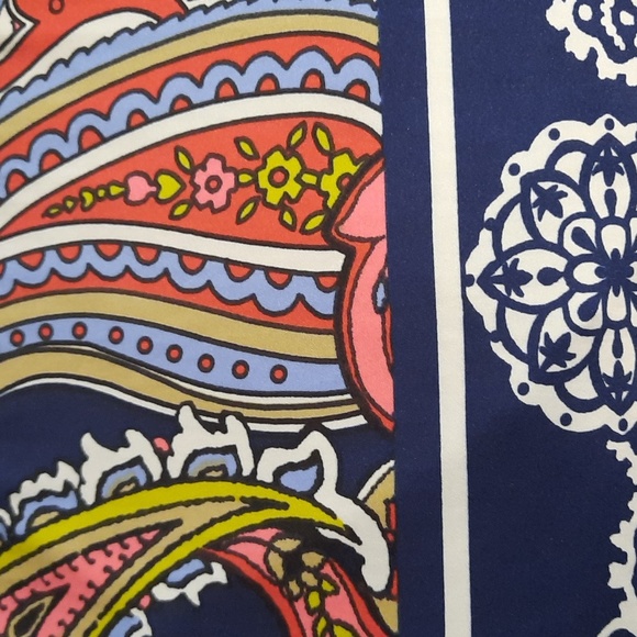 New directions cold shoulder paisley dress sz PM *P - Picture 6 of 6